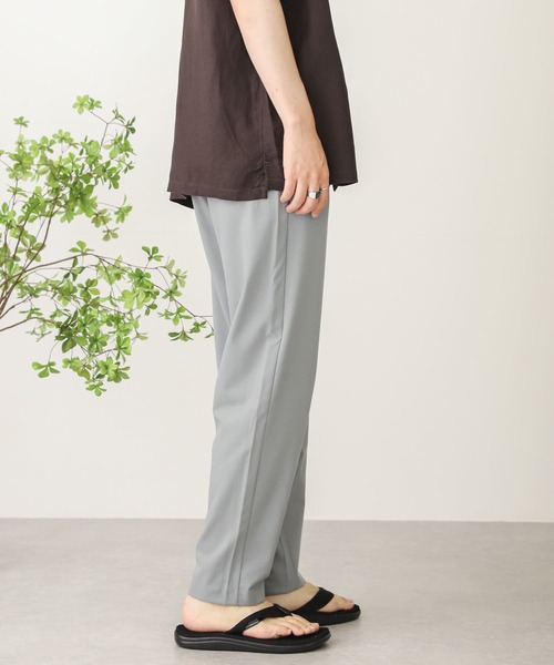 SENSE OF PLACE by URBAN RESEARCH(センスオブプレイスバイアーバンリサーチ)の「『Sサイズあり』テーパードスラックス(スラックス・メンズ・ブラック/ライトグレー/チャコールグレー/ブラウン/ライトベージュ/ブルー・MEDIUM/LARGE/SMALL)」の11枚目の写真