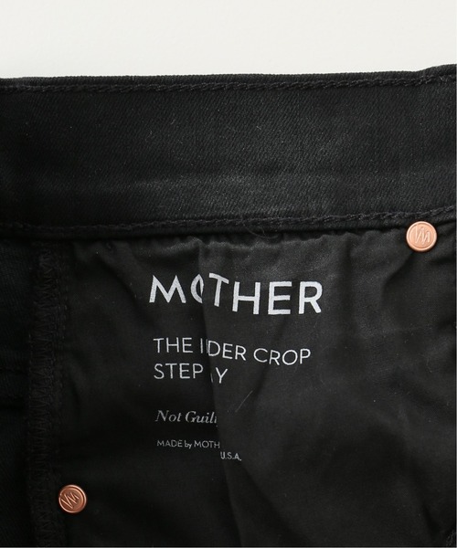mother（マザー）の「【MOTHER/マザー】 BLACK INSIDER CROP（その他パンツ・レディース・ブラック・24/25/26/27/28）」の6枚目の写真