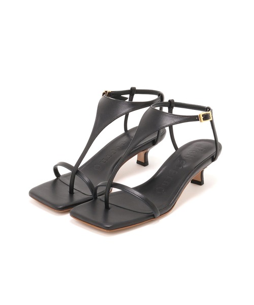 pelleterno(ペレテルノ)の「【Pelleterno】別注トングサンダル(サンダル・レディース・ブラック/ベージュ・37/38/39/36)」の2枚目の写真