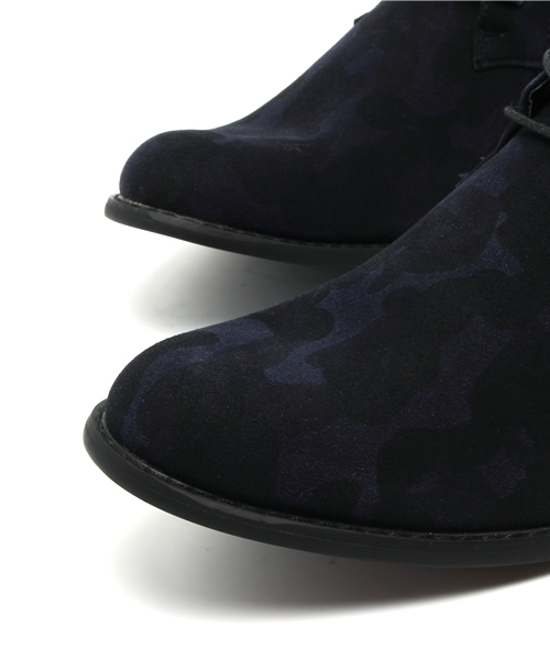 VENCEEXCHANGE（ヴァンスエクスチェンジ）の「スエードメイサイチャッカブーツ（ブーツ・メンズ・ベージュ/ブルー系その他・LARGE/MEDIUM）」の6枚目の写真