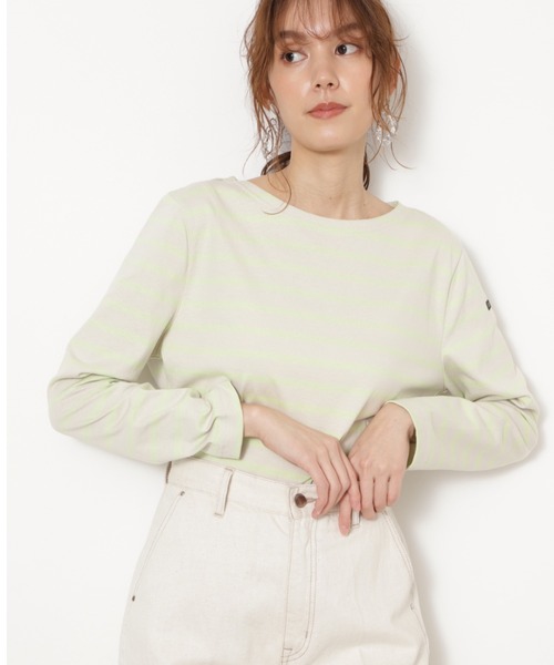 JILL STUART（ジルスチュアート）の「LE MINOR ボーダーTシャツ（Tシャツ/カットソー・レディース・ライトグリーン/ピンク/イエロー・FREE）」の17枚目の写真