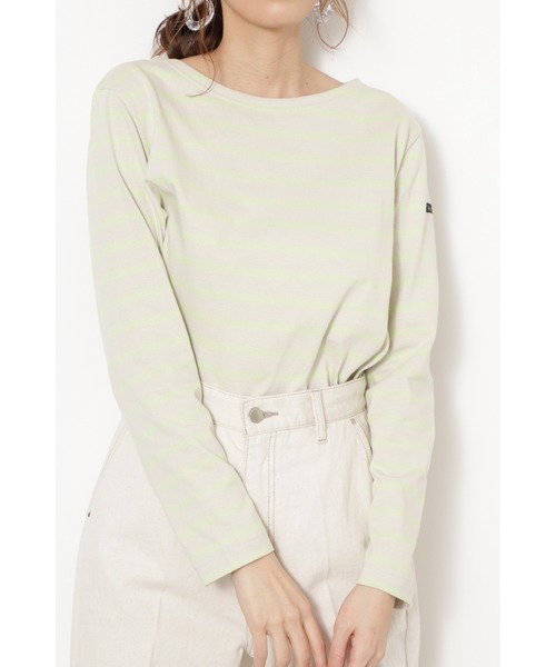 JILL STUART（ジルスチュアート）の「LE MINOR ボーダーTシャツ（Tシャツ/カットソー・レディース・ライトグリーン/ピンク/イエロー・FREE）」の15枚目の写真