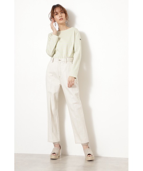 JILL STUART（ジルスチュアート）の「LE MINOR ボーダーTシャツ（Tシャツ/カットソー・レディース・ライトグリーン/ピンク/イエロー・FREE）」の8枚目の写真