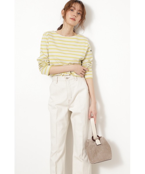 JILL STUART（ジルスチュアート）の「LE MINOR ボーダーTシャツ（Tシャツ/カットソー・レディース・ライトグリーン/ピンク/イエロー・FREE）」の11枚目の写真