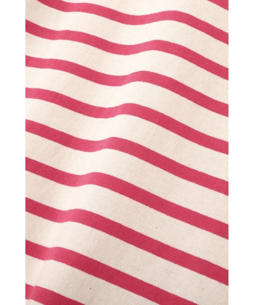 JILL STUART（ジルスチュアート）の「LE MINOR ボーダーTシャツ（Tシャツ/カットソー・レディース・ライトグリーン/ピンク/イエロー・FREE）」の9枚目の写真