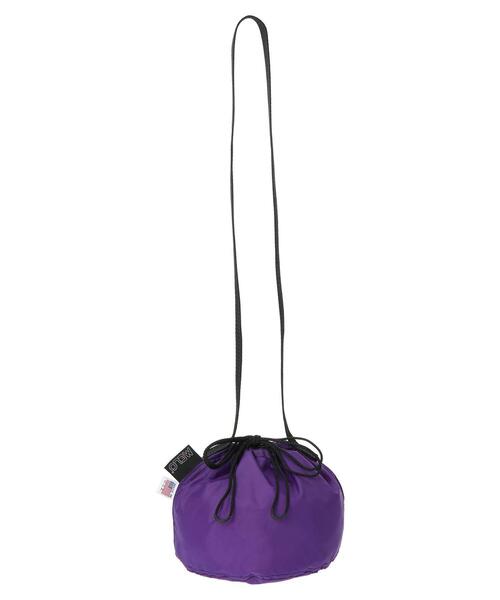 MELO(メロ)の「■別注MELO ドローコードショルダーバッグ*(ショルダーバッグ・レディース・ブラック/ピンク系その他2/ベージュ/ターコイズブルー/パープル・FREE)」の11枚目の写真