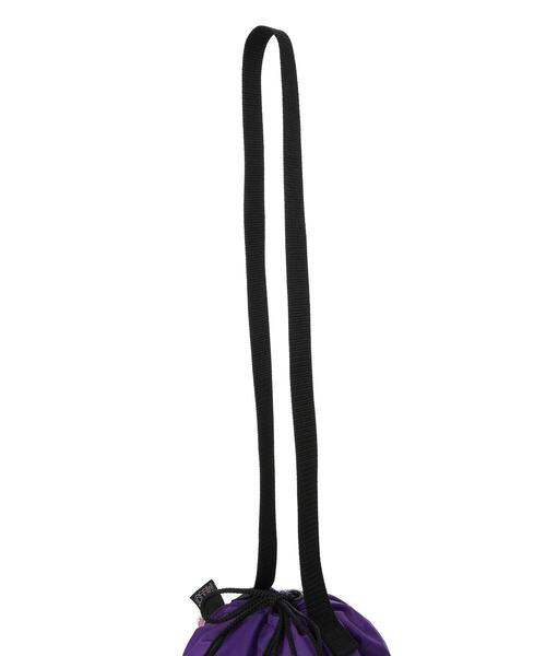 MELO(メロ)の「■別注MELO ドローコードショルダーバッグ*(ショルダーバッグ・レディース・ブラック/ピンク系その他2/ベージュ/ターコイズブルー/パープル・FREE)」の16枚目の写真