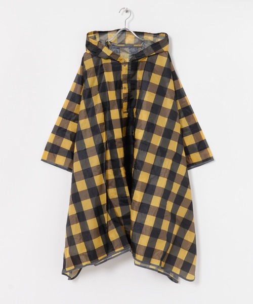 ameme（アメメ）の「Danke　RAIN CAPE∴（ポンチョ・レディース・ホワイト/ブラック/その他2/オレンジ/イエロー/グリーン/ネイビー・-）」の5枚目の写真