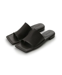 Mila Owen | アウトステッチフラットミュール(サンダル)