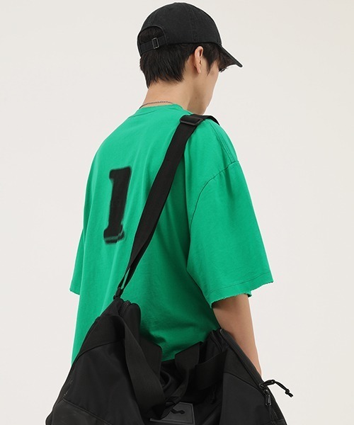 MASONPRINCE(メイソンプリンス)の「【MASONPRINCE】Brand logo Boston bag BB1990(ボストンバッグ・メンズ・ブラック・FREE)」の4枚目の写真