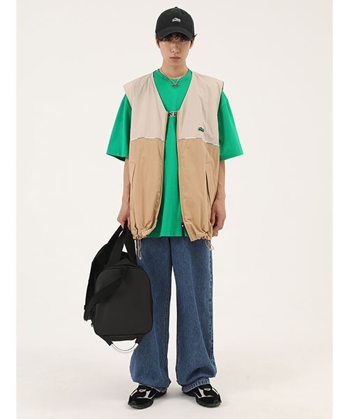 MASONPRINCE(メイソンプリンス)の「【MASONPRINCE】Brand logo Boston bag BB1990(ボストンバッグ・メンズ・ブラック・FREE)」の5枚目の写真