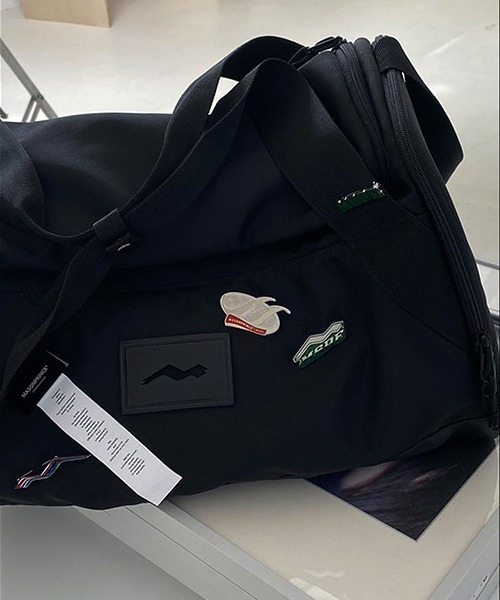 MASONPRINCE(メイソンプリンス)の「【MASONPRINCE】Brand logo Boston bag BB1990(ボストンバッグ・メンズ・ブラック・FREE)」の10枚目の写真