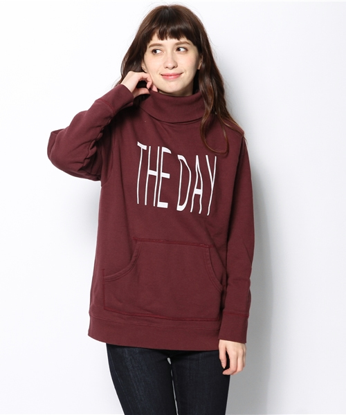 Kastane（カスタネ）の「【melple】タートルスウェット（スウェット・レディース・ネイビー/ボルドー・FREE）」の11枚目の写真