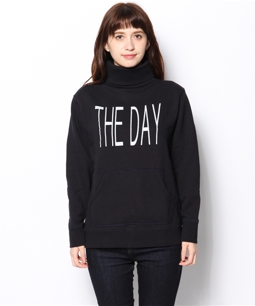 Kastane（カスタネ）の「【melple】タートルスウェット（スウェット・レディース・ネイビー/ボルドー・FREE）」の3枚目の写真