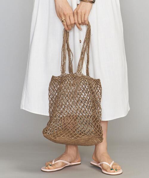 Lepidos（レピドス）の「＜MADE IN MADA＞HOLY ラフィアショルダーバッグ ◆（トートバッグ・レディース・モカ/ナチュラル・FREE）」の9枚目の写真