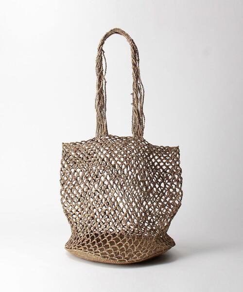 Lepidos（レピドス）の「＜MADE IN MADA＞HOLY ラフィアショルダーバッグ ◆（トートバッグ・レディース・モカ/ナチュラル・FREE）」の8枚目の写真