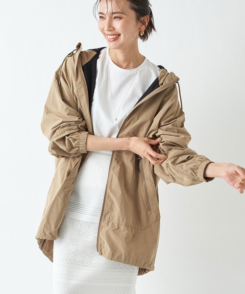 RIVE DROITE（リヴドロワ）の「コンパクトヤーンクルーTシャツ（Tシャツ/カットソー・レディース・ネイビー/ベージュ/ホワイト・FREE）」の7枚目の写真