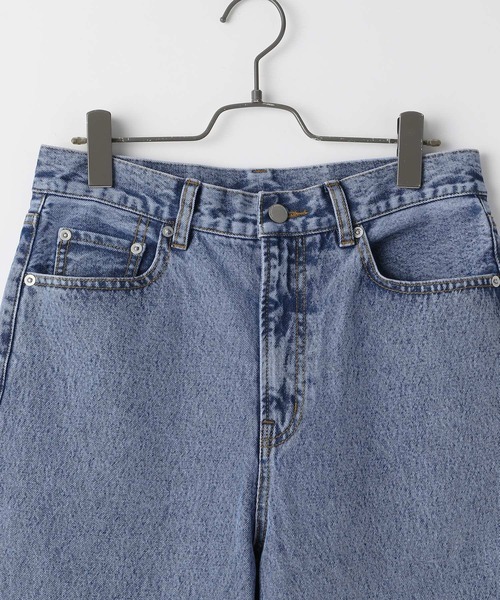 PBLIM（ページボーイリム）の「【PAGEBOYLIM】カラーストレートデニム（デニムパンツ・レディース・グリーン系その他/ブルー系その他・MEDIUM/LARGE）」の5枚目の写真