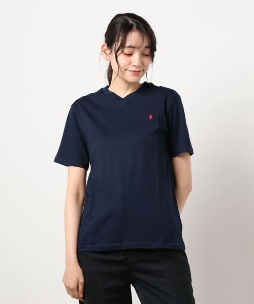 POLO RALPH LAUREN ラルフローレン 刺繍ロゴ　トップス xxs POLO RALPH LAUREN - vintage Polo Ralph Lauren Pロゴ 刺繍ロゴ