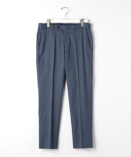 green label relaxing（グリーンレーベルリラクシング）の「＜機能/洗濯機洗い可・スーパークリース＞ハウンドトゥース MAGICOMFORT スリムスラックス＃（スラックス・メンズ・ロイヤルブルー/ネイビー/グレー・X-LARGE/MEDIUM/SMALL/LARGE/X-SMALL）」の7枚目の写真