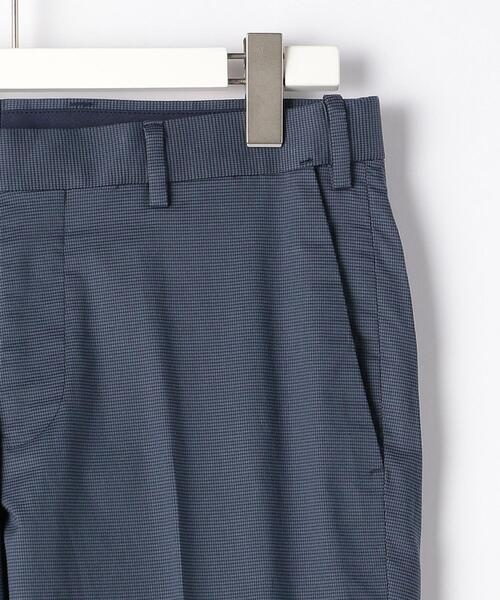 green label relaxing（グリーンレーベルリラクシング）の「＜機能/洗濯機洗い可・スーパークリース＞ハウンドトゥース MAGICOMFORT スリムスラックス＃（スラックス・メンズ・ロイヤルブルー/ネイビー/グレー・X-LARGE/MEDIUM/SMALL/LARGE/X-SMALL）」の11枚目の写真