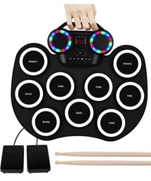 BIRTHDAY BAR（バースデイバー）の「【smaly スマリー】ロールアップドラム 9パッド Bluetooth搭載（おもちゃ）」