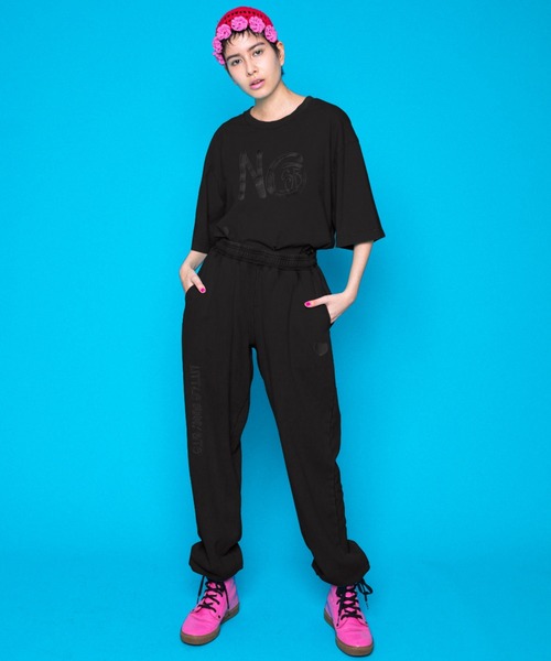 Little sunny bite（リトルサニーバイト）の「LittleSunnyBite/リトルサニーバイト/Vintage tee（Tシャツ/カットソー・レディース・ブラック/ピンク/グリーン・S/M）」の6枚目の写真