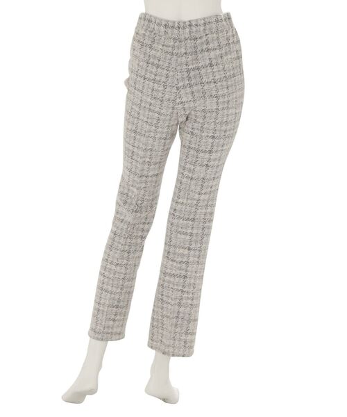 MERCURYDUO(マーキュリーデュオ)の「ジャガードカットフレアイージーパンツ(その他パンツ・レディース・その他1・SMALL/MEDIUM)」の7枚目の写真