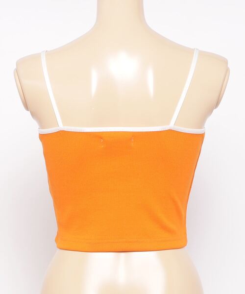 UGG（アグ）の「UGG ロゴ刺繍 リブキャミ / アグ ロゴシシュウ リブキャミ（キャミソール・レディース・ホワイト/ブラック/ブルー/オレンジ・L/M）」の6枚目の写真