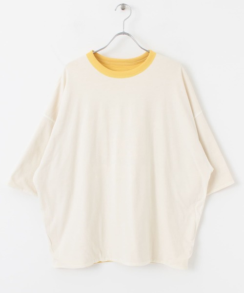 VOTE MAKE NEW CLOTHES（ボートメイクニュークローズ）の「『別注』VOTE MAKE NEW CLOTHES×URiD　BIG 2PLY TEE（Tシャツ/カットソー・メンズ・パープル/イエロー/ブルー・FREE）」の10枚目の写真