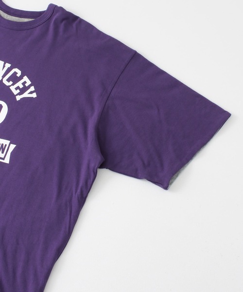 VOTE MAKE NEW CLOTHES（ボートメイクニュークローズ）の「『別注』VOTE MAKE NEW CLOTHES×URiD　BIG 2PLY TEE（Tシャツ/カットソー・メンズ・パープル/イエロー/ブルー・FREE）」の15枚目の写真