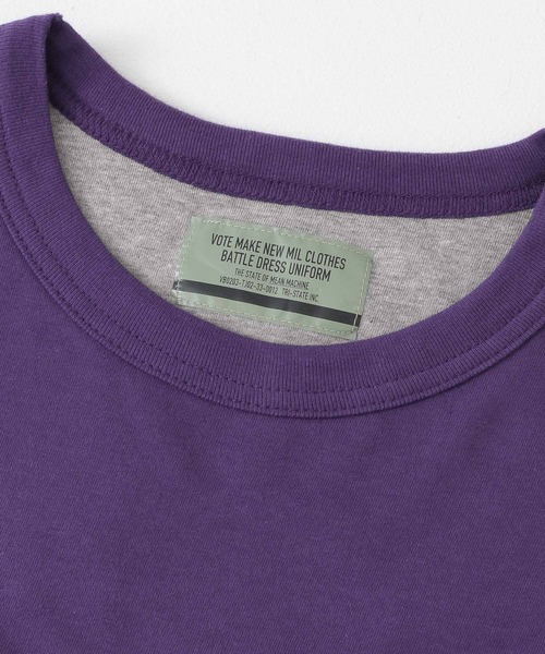 VOTE MAKE NEW CLOTHES（ボートメイクニュークローズ）の「『別注』VOTE MAKE NEW CLOTHES×URiD　BIG 2PLY TEE（Tシャツ/カットソー・メンズ・パープル/イエロー/ブルー・FREE）」の16枚目の写真