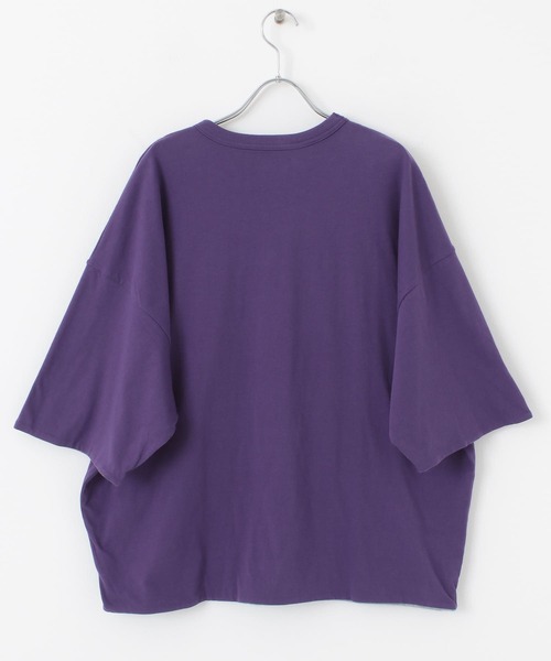 VOTE MAKE NEW CLOTHES（ボートメイクニュークローズ）の「『別注』VOTE MAKE NEW CLOTHES×URiD　BIG 2PLY TEE（Tシャツ/カットソー・メンズ・パープル/イエロー/ブルー・FREE）」の17枚目の写真