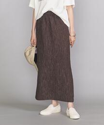 BEAUTY&YOUTH UNITED ARROWS | BY Iラインジャカードマキシスカート -ウォッシャブル-(スカート)