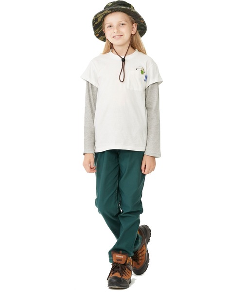 KRIFF MAYER Kid's Collection(クリフメイヤーキッズコレクション)の「パンケーキパンツ(その他パンツ・キッズ・ブラック/ベージュ/ネイビー/グリーン・120/130/140/150/160/170)」の6枚目の写真