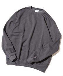 Champion | Champion PULLOVER オーバーサイズ プルオーバー クルーネック スウェット/チャンピオン 袖ワンポイントロゴ　トレーナー(スウェット)