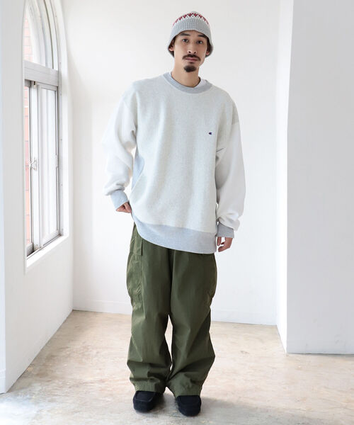 美品　Champion　BEAMS　別注　スウェット　New Castle ☆BEAMS別注☆Champion TOKYO スウェット Mサイズ グレー