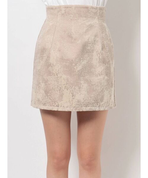 dazzlin(ダズリン)の「ジャカードランダムミニスカート(スカート・レディース・グレー/ベージュ・SMALL/MEDIUM)」の11枚目の写真