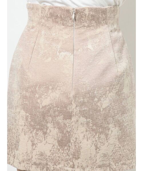 dazzlin(ダズリン)の「ジャカードランダムミニスカート(スカート・レディース・グレー/ベージュ・SMALL/MEDIUM)」の6枚目の写真