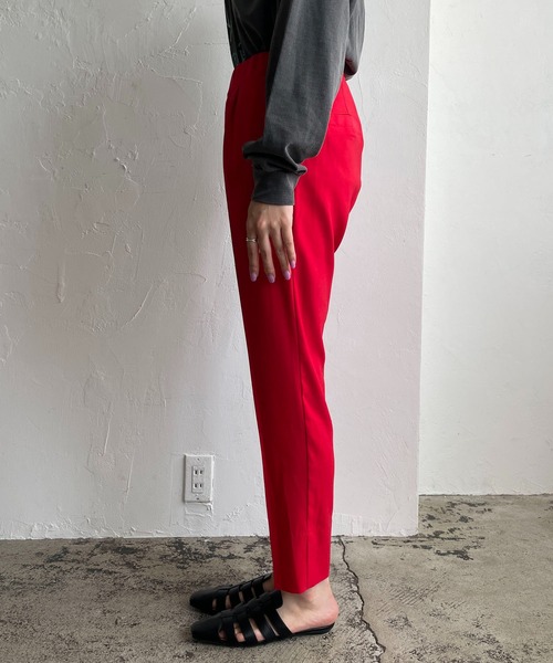 CAPRICIEUX LE'MAGE(カプリシューレマージュ)の「NEWイージータックパンツ(その他パンツ・レディース・レッド/モカ/グレー/ブラック/ピンク・36/40/38)」の9枚目の写真