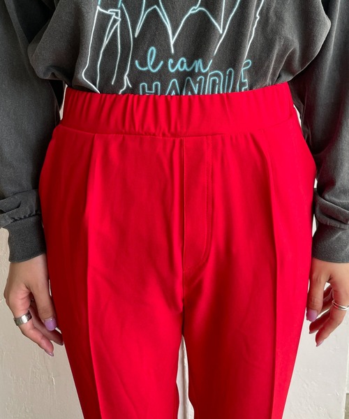 CAPRICIEUX LE'MAGE(カプリシューレマージュ)の「NEWイージータックパンツ(その他パンツ・レディース・レッド/モカ/グレー/ブラック/ピンク・36/40/38)」の12枚目の写真