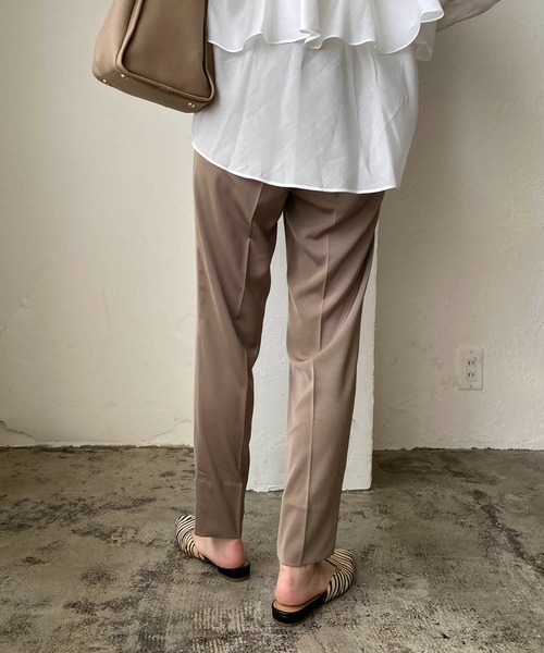 CAPRICIEUX LE'MAGE(カプリシューレマージュ)の「NEWイージータックパンツ(その他パンツ・レディース・レッド/モカ/グレー/ブラック/ピンク・36/40/38)」の15枚目の写真