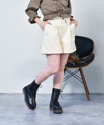 ems excite | フェイクレザーショートパンツ(その他パンツ)