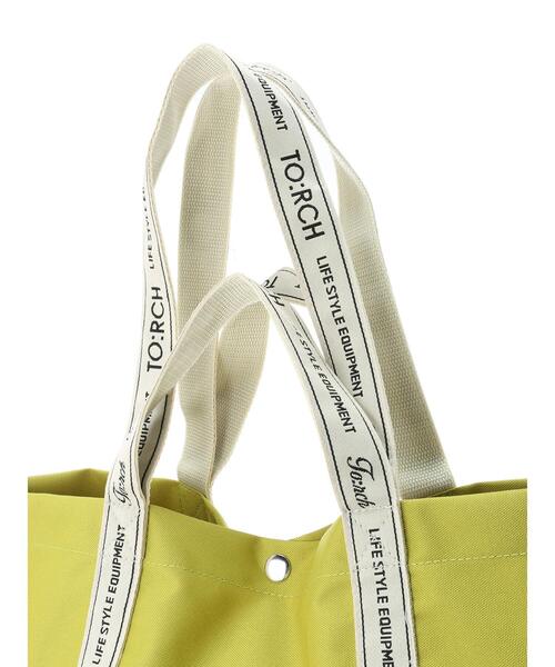 Green　Parks（グリーンパークス）の「・TORCH 2WAYトートL＊（トートバッグ・レディース・ブラック/ベージュ/グリーン・FREE）」の10枚目の写真