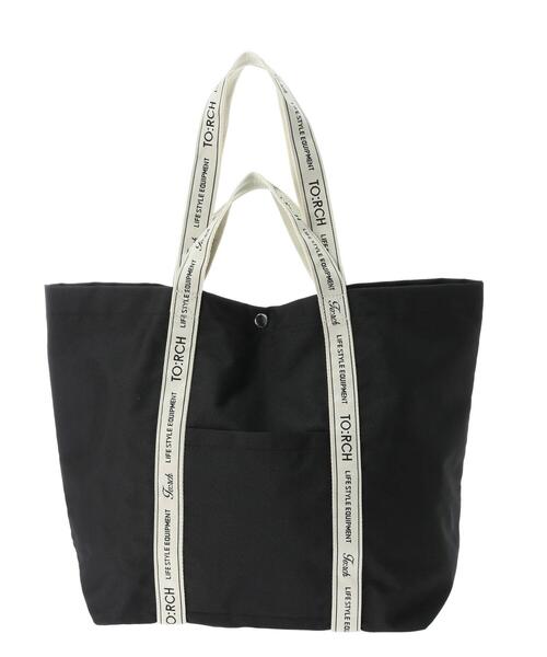 Green　Parks（グリーンパークス）の「・TORCH 2WAYトートL＊（トートバッグ・レディース・ブラック/ベージュ/グリーン・FREE）」の17枚目の写真