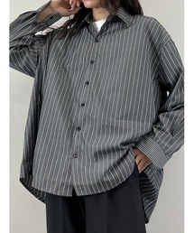 ASTRAL | 【Astral】stripe oversized long sleeve shirt(シャツ/ブラウス)