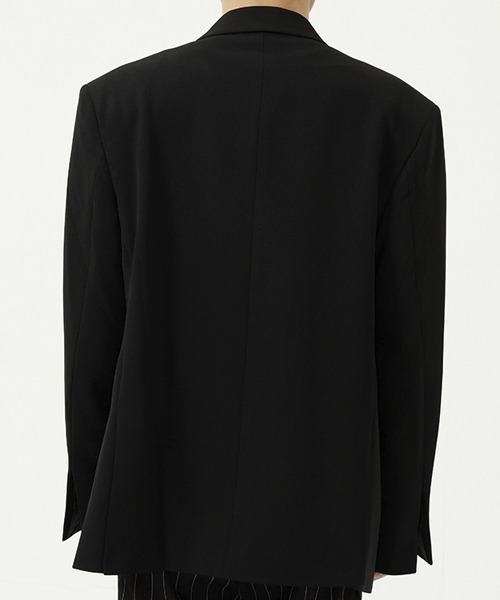 WESTBOY(ウエストボーイ)の「【WB ORIGINALS】Deformation Fly Front Tailored Jacket WO21W2OT17(テーラードジャケット・メンズ・ベージュ/ブラック・L/XL/M)」の11枚目の写真