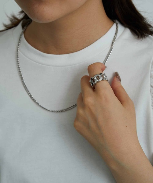ADAM ET ROPE'（アダムエロペ）の「《喜平》チェーンネックレス/UNISEX（ネックレス・メンズ・その他3・FREE）」の5枚目の写真