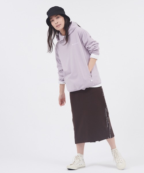 CONVERSE(コンバース)の「CONVERSE/コンバース ストレッチフリースパーカー(パーカー・レディース・ブラック/ブルー/パープル/オフホワイト/カーキ・M/L)」の20枚目の写真