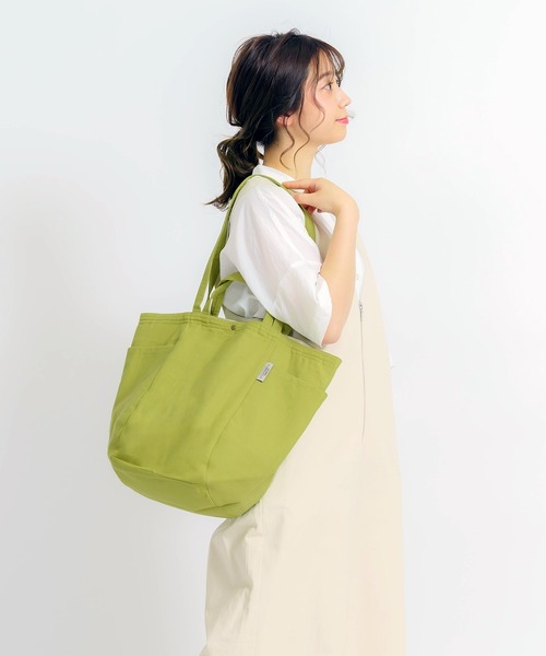 FUNALIVE(ファンアライブ)の「naturalistic 2HANDLEインドトートバッグ(トートバッグ・レディース・オレンジ/アイボリー/マスタード/グリーン/ネイビー/チャコール/カーキ/ブルー系その他/ピンク/ベージュ/オリーブ/イエロー/オレンジ系その他/ブルー系その他2/ブルーグリーン/ライトオリーブ/グレー/ピンク系その他/キャメル/イエロー系その他/ライラック/グリーン系その他/ブルー/グレイッシュブルー/イエロー系その他2/ブラウン/ネイビー系/オリーブ系/レッド/ブルー系その他3/ワインレッド/グリーン系その他2/ベージュ系/ブラウン系・FREE)」の12枚目の写真